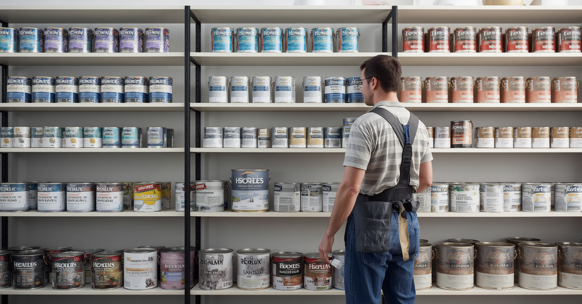 Major Australian paint brand products lined up at Berry or Nowra trade supplier
