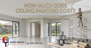 How Much Does Ceiling Painting Cost? berry brush