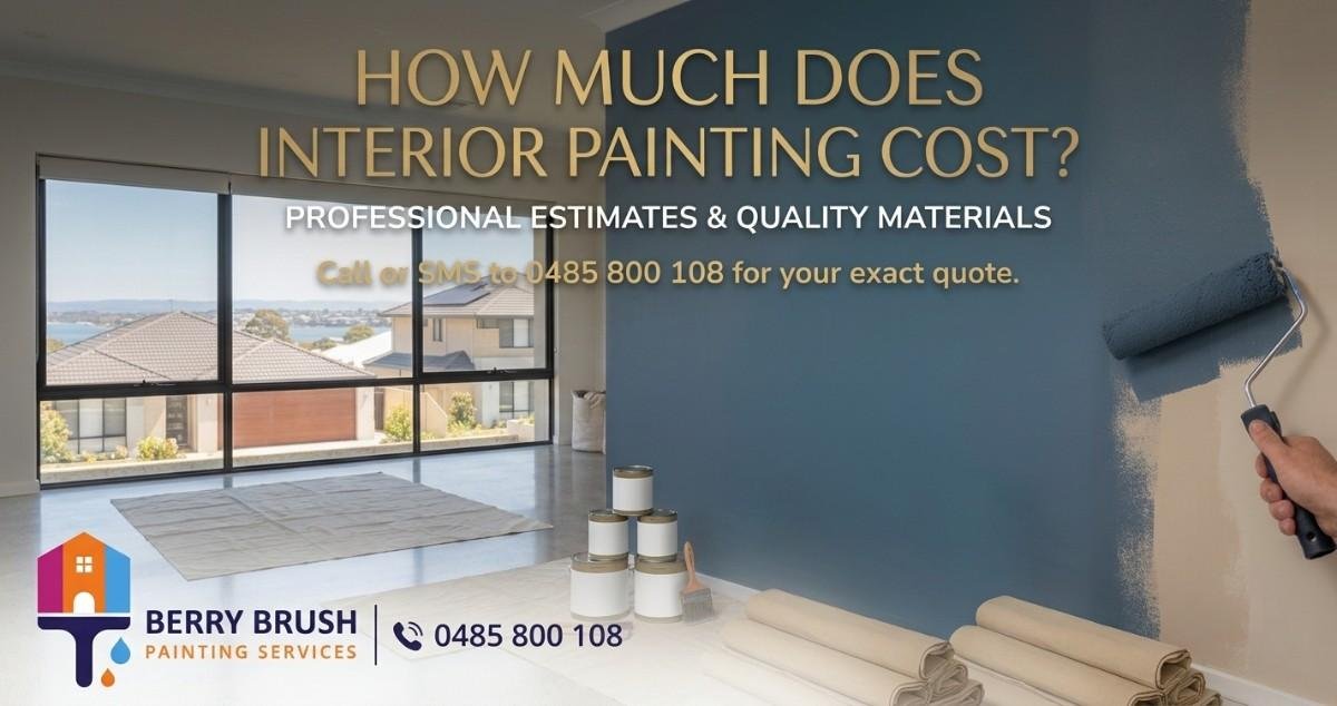 How Much Does Interior Painting Cost in berry, NSW